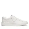 Clarks Craft Cup Walk White Leather