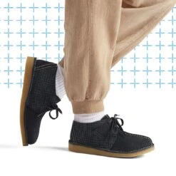 Clarks Desert Trek Older Navy Combination 15 Clarks Desert Trek Older Navy Combination -Clarks Step Deals Store 26168043 W 12