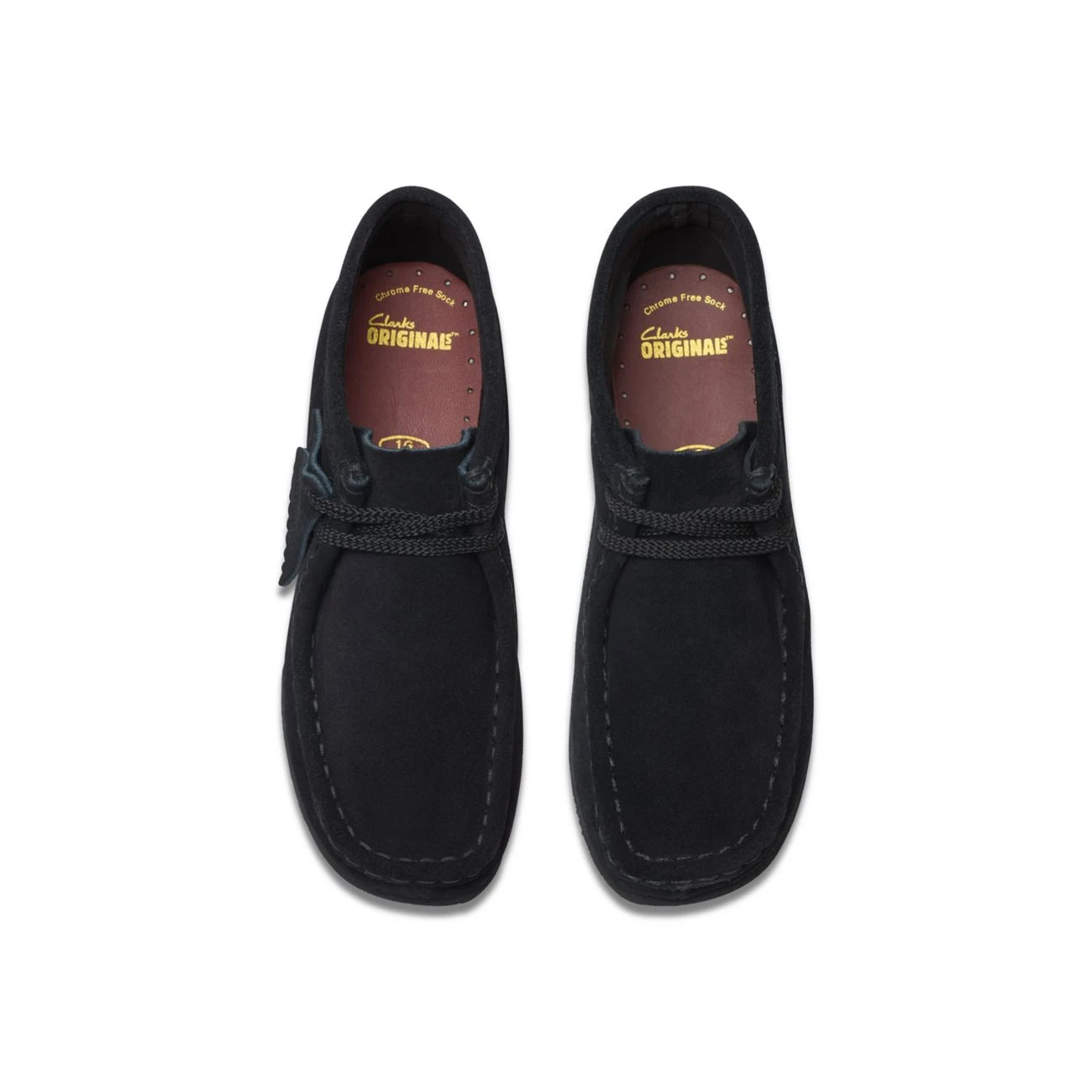 Clarks Wallabee Boot Older Black Suede 6 Clarks Wallabee Boot Older Black Suede - Image 6