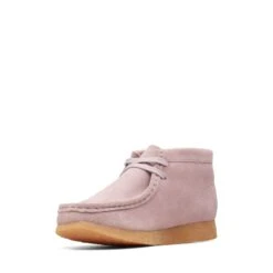 Clarks Wallabee Boot Older Pink -Clarks Step Deals Store 26168127 W 4