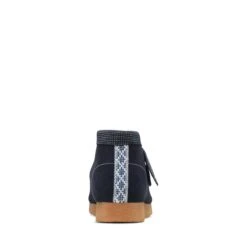 Clarks Wallabee Boot Older Navy Combination -Clarks Step Deals Store 26168133 W 6