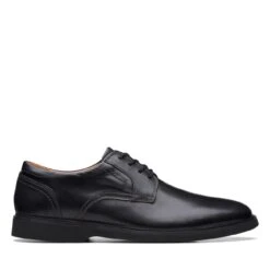 Clarks Malwood Lace Black Leather