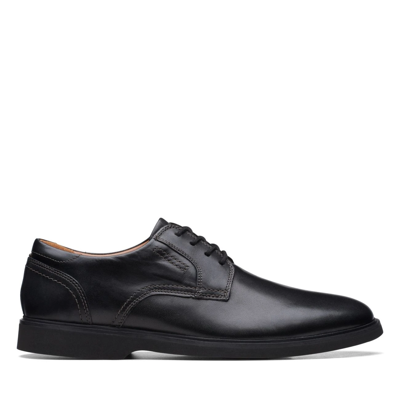 Clarks Malwood Lace Black Leather 1 Clarks Malwood Lace Black Leather