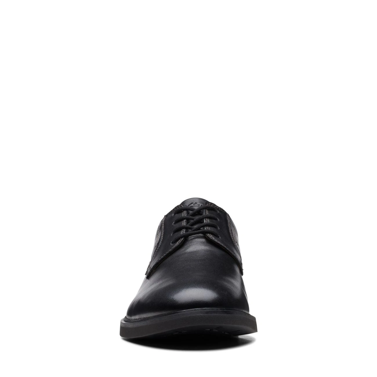 Clarks Malwood Lace Black Leather 3 Clarks Malwood Lace Black Leather - Image 3