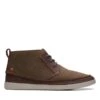 Clarks Gereld Mid Taupe Suede