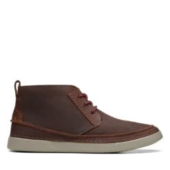 Clarks Gereld Mid Brown Leather
