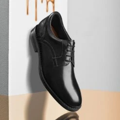 Clarks Un Hugh Lace Black Leather 11 Clarks Un Hugh Lace Black Leather -Clarks Step Deals Store 26168322 W 11