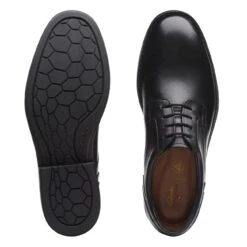 Clarks Un Hugh Lace Black Leather 17 Clarks Un Hugh Lace Black Leather -Clarks Step Deals Store 26168322 W 7