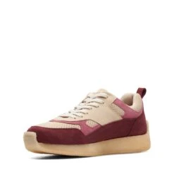 Clarks 8th St Lockhill Oxblood Combi -Clarks Step Deals Store 26168526 W 4
