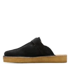 Clarks Trek Mule Black Suede Warmlined 11 Clarks Trek Mule Black Suede Warmlined -Clarks Step Deals Store 26168577 W 5