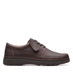 Clarks Nature 5 Lo Dark Brown Leather