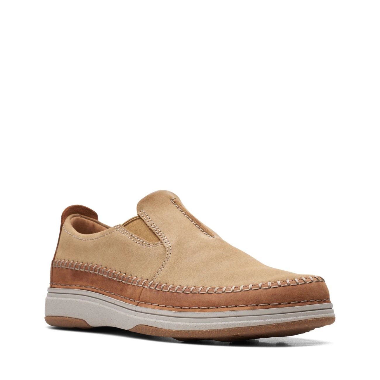Clarks Nature 5 Walk Dark Sand Combi 2 Clarks Nature 5 Walk Dark Sand Combi - Image 2