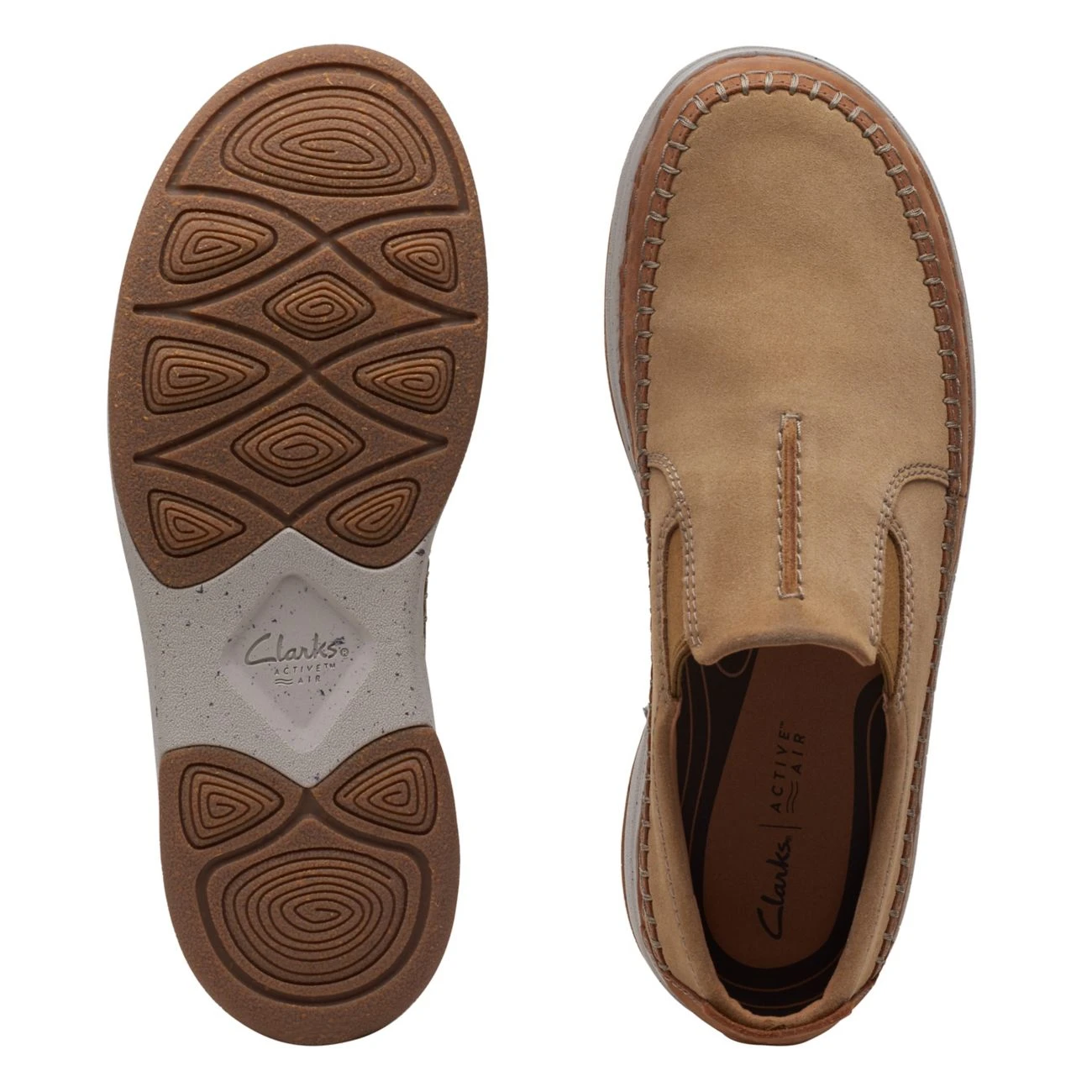 Clarks Nature 5 Walk Dark Sand Combi 7 Clarks Nature 5 Walk Dark Sand Combi - Image 7