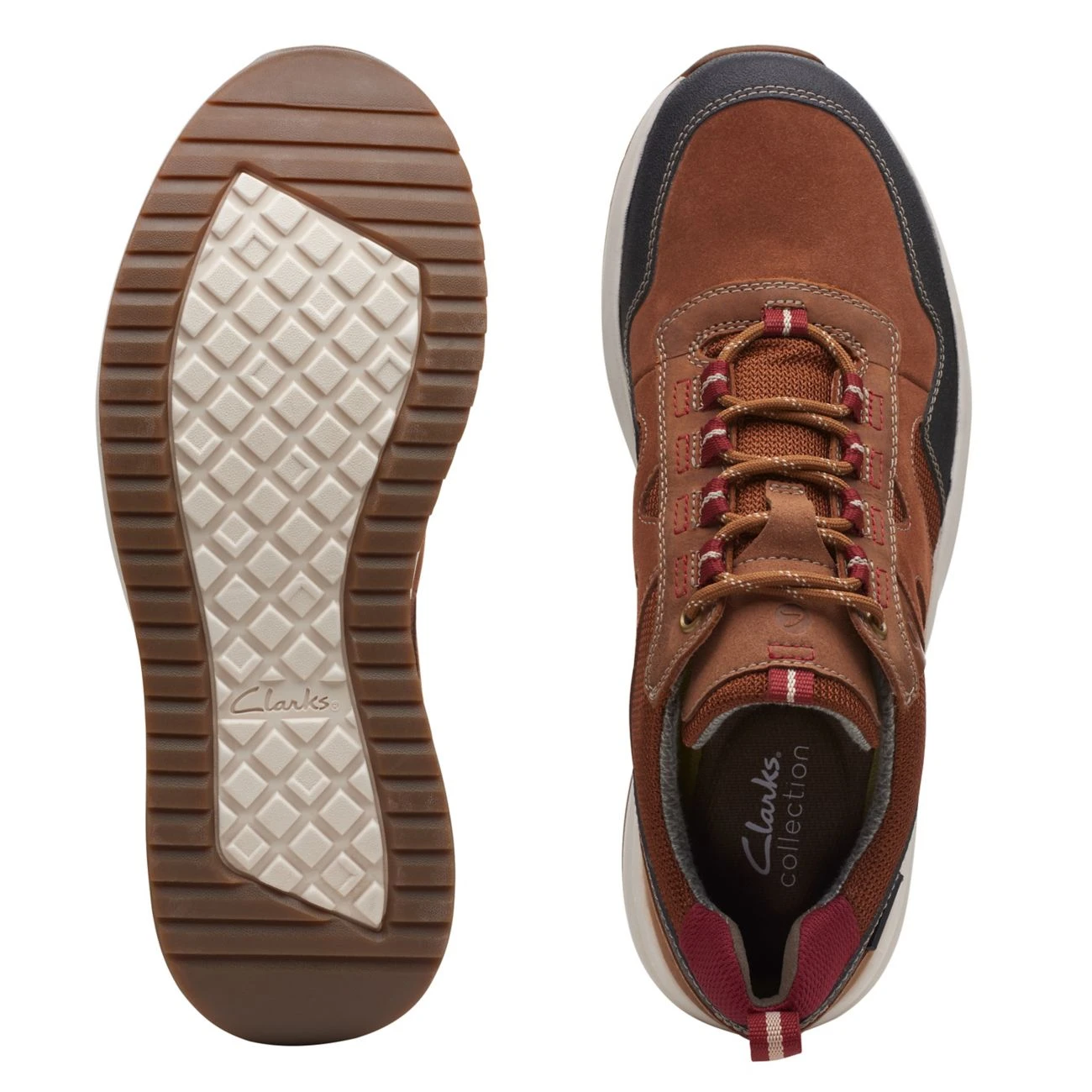 Clarks WellmanTrailAP Dark Tan Combination 7 Clarks WellmanTrailAP Dark Tan Combination - Image 7