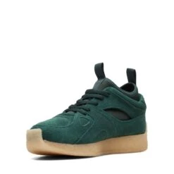 Clarks 8th St Breacon Dark Green -Clarks Step Deals Store 26168855 W 4