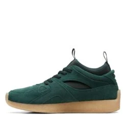 Clarks 8th St Breacon Dark Green -Clarks Step Deals Store 26168855 W 5