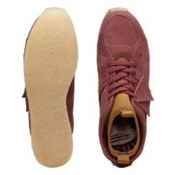 Clarks 8th St Breacon Oxblood/Oakmoss -Clarks Step Deals Store 26168863 W 7