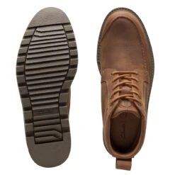 Clarks Hinsdale Mid Tan Leather -Clarks Step Deals Store 26168872 W 7