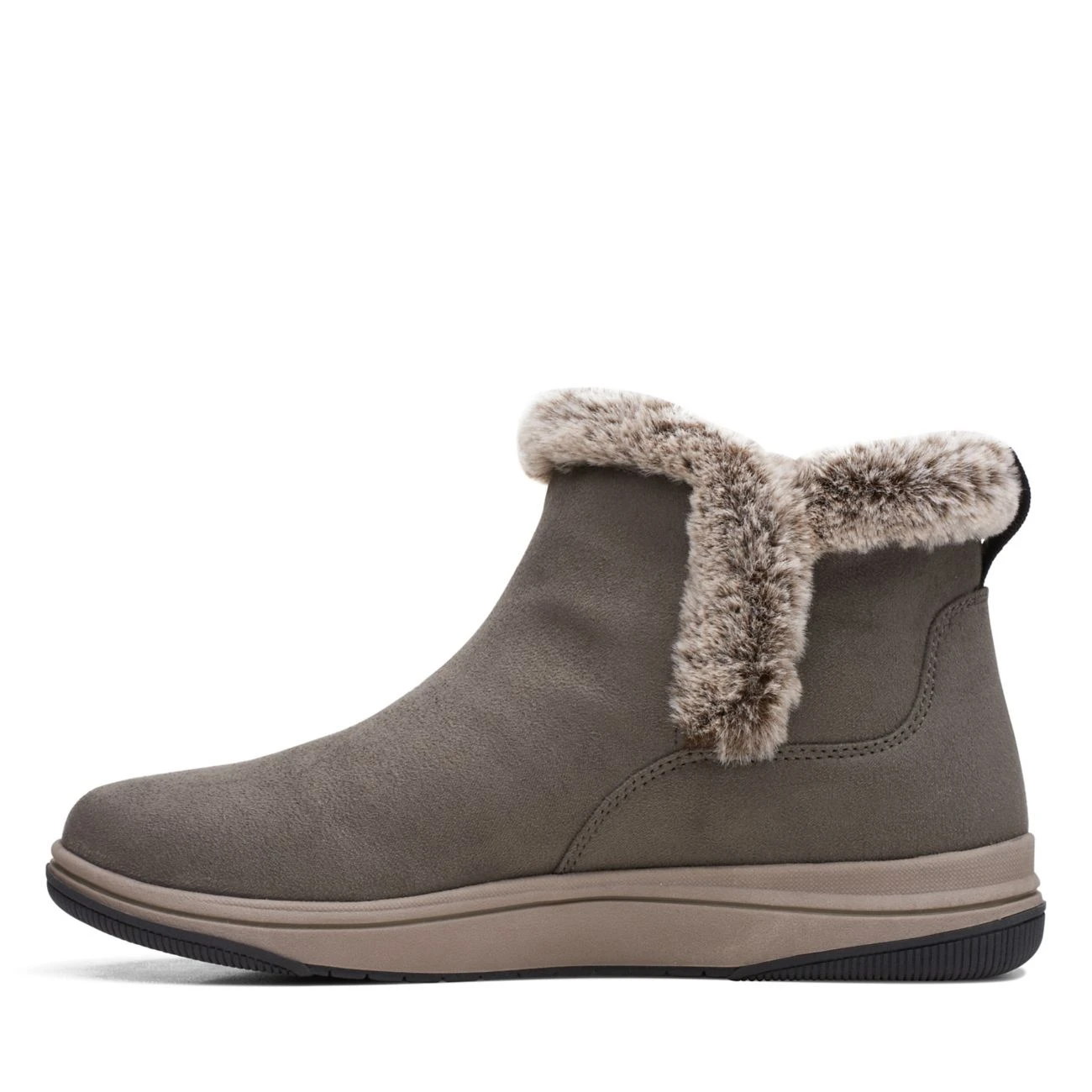 Clarks Breeze Fur Dark Olive 5 Clarks Breeze Fur Dark Olive - Image 5