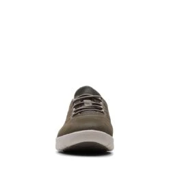 Clarks Adella Stroll Dark Olive Txt -Clarks Step Deals Store 26168949 W 3