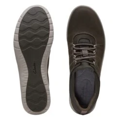 Clarks Adella Stroll Dark Olive Txt -Clarks Step Deals Store 26168949 W 7