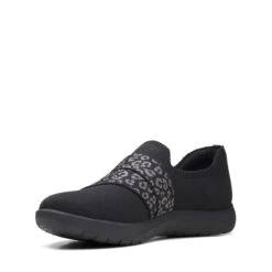 Clarks Adella Stride Black Knit -Clarks Step Deals Store 26168962 W 4