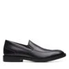 Clarks Un Hugh Step Black Leather
