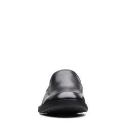 Clarks Un Hugh Step Black Leather -Clarks Step Deals Store 26169021 W 3
