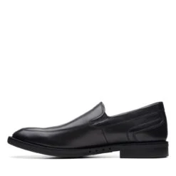Clarks Un Hugh Step Black Leather -Clarks Step Deals Store 26169021 W 5