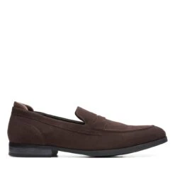 Clarks Bradish Ease Dark Brown Suede