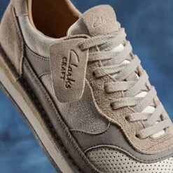 Clarks Craft Run Tor Grey Combination -Clarks Step Deals Store 26169231 W 13