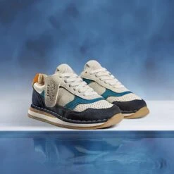 Clarks Craft Run Tor Kid Navy Combination -Clarks Step Deals Store 26169327 W 13