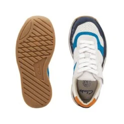 Clarks Craft Run Tor Kid Navy Combination -Clarks Step Deals Store 26169327 W 7