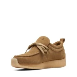 Clarks 8th St Maycliffe Dark Khaki Suede -Clarks Step Deals Store 26169456 W 4