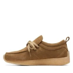 Clarks 8th St Maycliffe Dark Khaki Suede -Clarks Step Deals Store 26169456 W 5