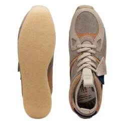 Clarks 8th St Breacon Light Grey Combination -Clarks Step Deals Store 26169464 W 7