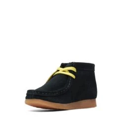 Clarks Wallabee Mist Kid Black Print 10 Clarks Wallabee Mist Kid Black Print -Clarks Step Deals Store 26169540 W 4