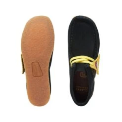 Clarks Wallabee Mist Kid Black Print 13 Clarks Wallabee Mist Kid Black Print -Clarks Step Deals Store 26169540 W 7