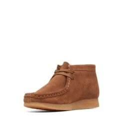 Clarks Wallabee Boot Older Cola Suede -Clarks Step Deals Store 26169804 W 4