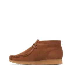 Clarks Wallabee Boot Older Cola Suede -Clarks Step Deals Store 26169804 W 5