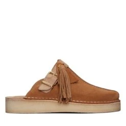 Clarks Trek Mule Light Tan Combi