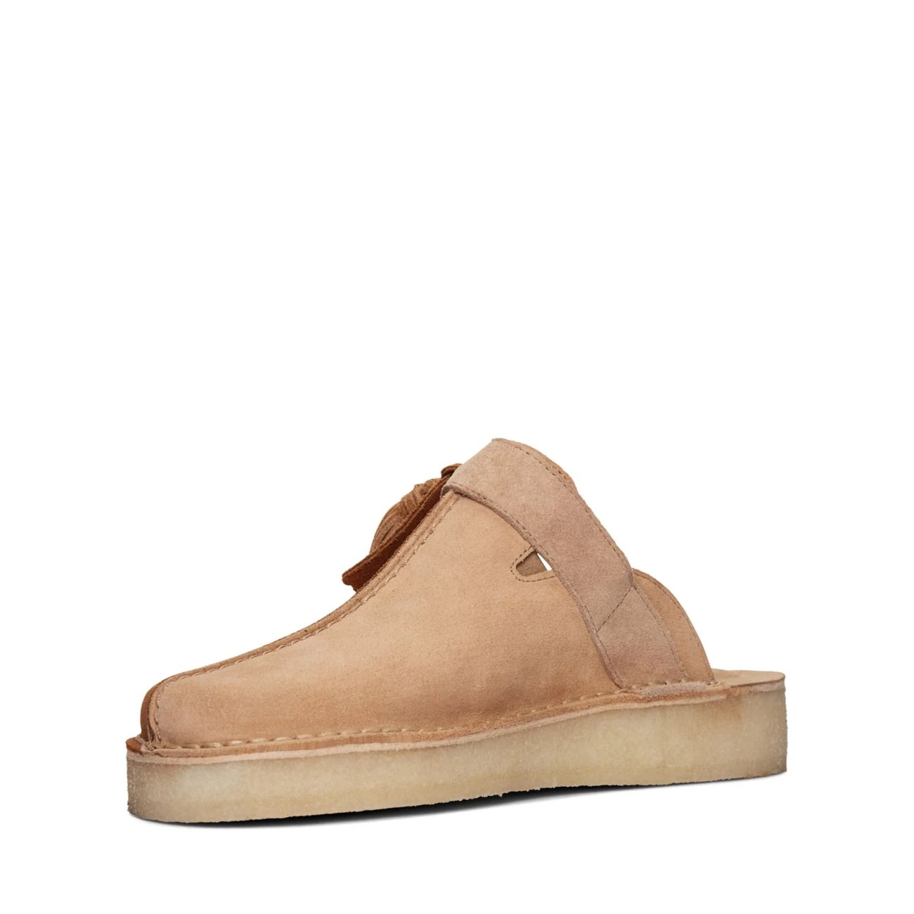 Clarks Trek Mule Light Tan Combi 4 Clarks Trek Mule Light Tan Combi - Image 4