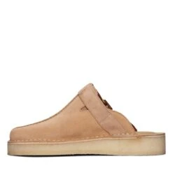 Clarks Trek Mule Light Tan Combi 11 Clarks Trek Mule Light Tan Combi -Clarks Step Deals Store 26169975 W 5