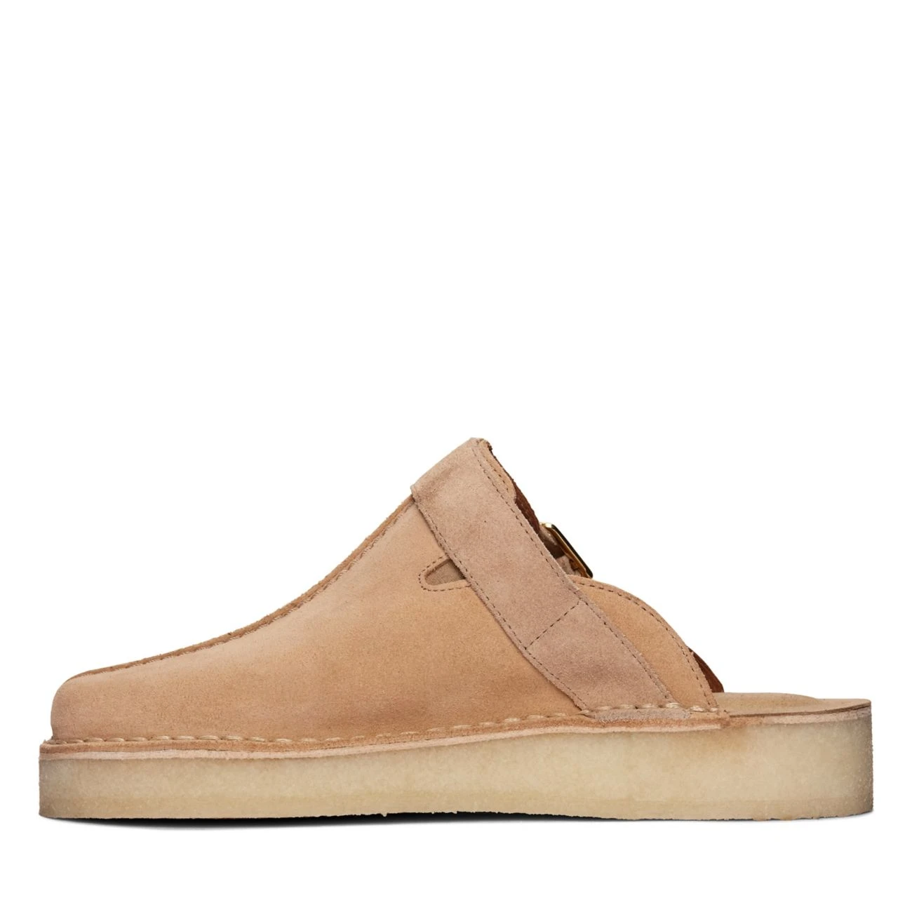 Clarks Trek Mule Light Tan Combi 5 Clarks Trek Mule Light Tan Combi - Image 5