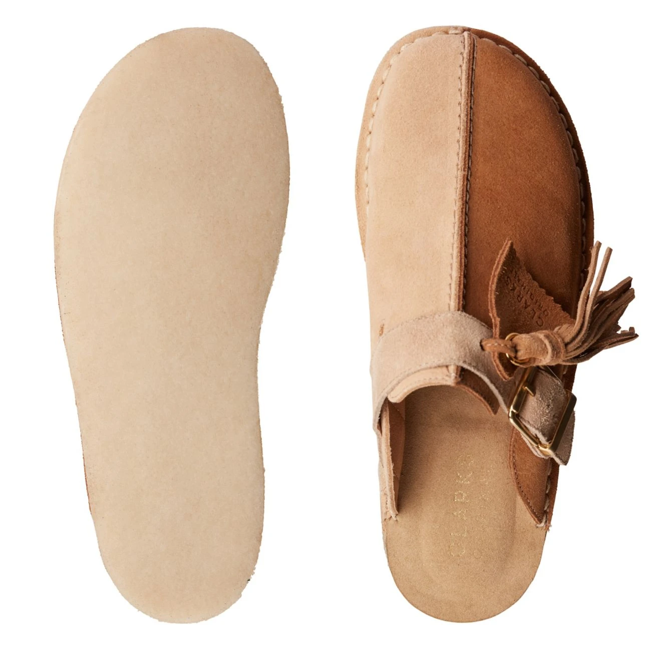 Clarks Trek Mule Light Tan Combi 7 Clarks Trek Mule Light Tan Combi - Image 7