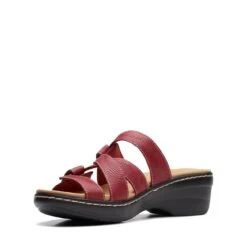 Clarks Merliah Karli Red Leather -Clarks Step Deals Store 26170011 W 4