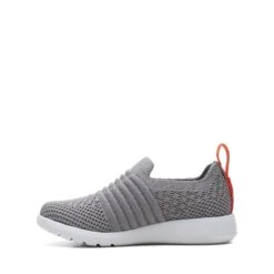 Clarks Ezera Walk T. Grey Textile -Clarks Step Deals Store 26170096 W 5