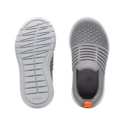 Clarks Ezera Walk T. Grey Textile -Clarks Step Deals Store 26170096 W 7