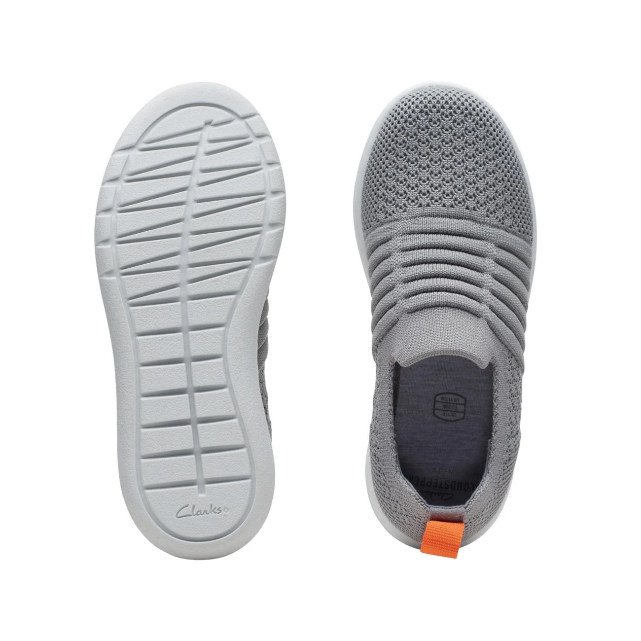 Clarks Ezera Walk Kid Grey Textile 7 Clarks Ezera Walk Kid Grey Textile - Image 7