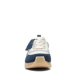 Clarks 8th St Lockhill Dark Blue Combi -Clarks Step Deals Store 26170099 W 3